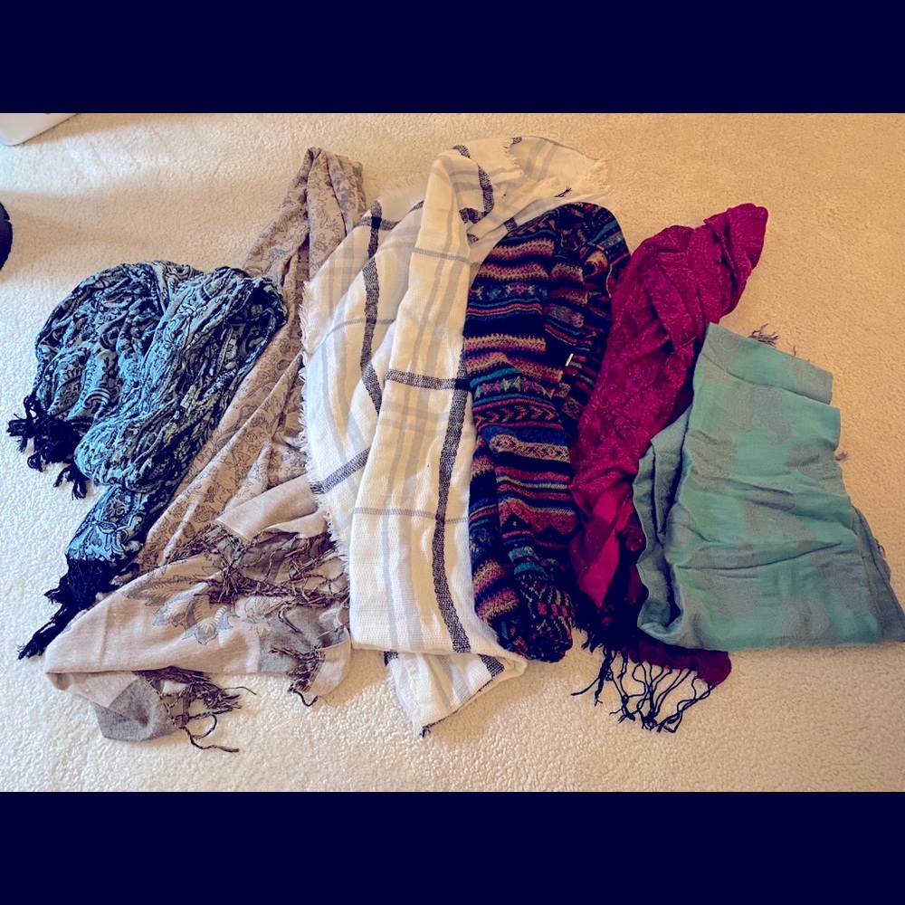 6 scarf collection